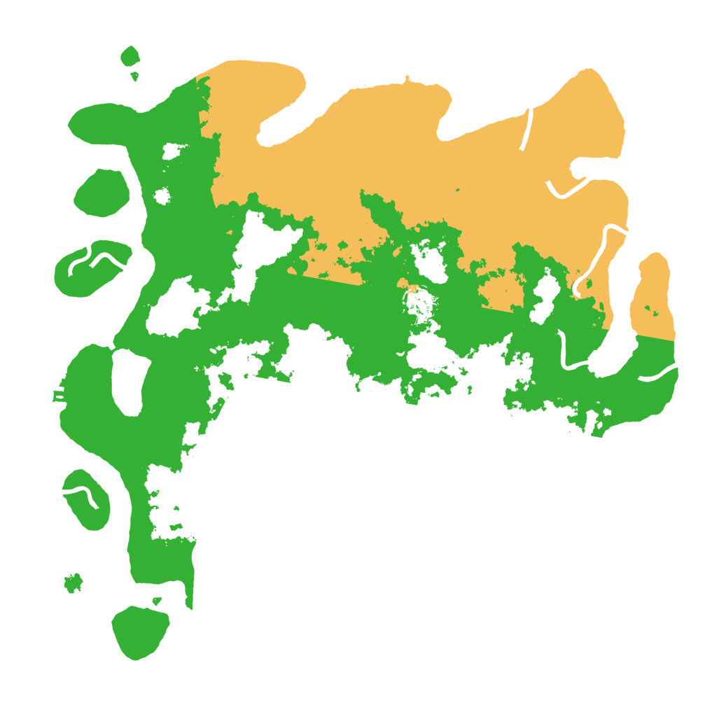 Biome Rust Map: Procedural Map, Size: 4000, Seed: 27031992