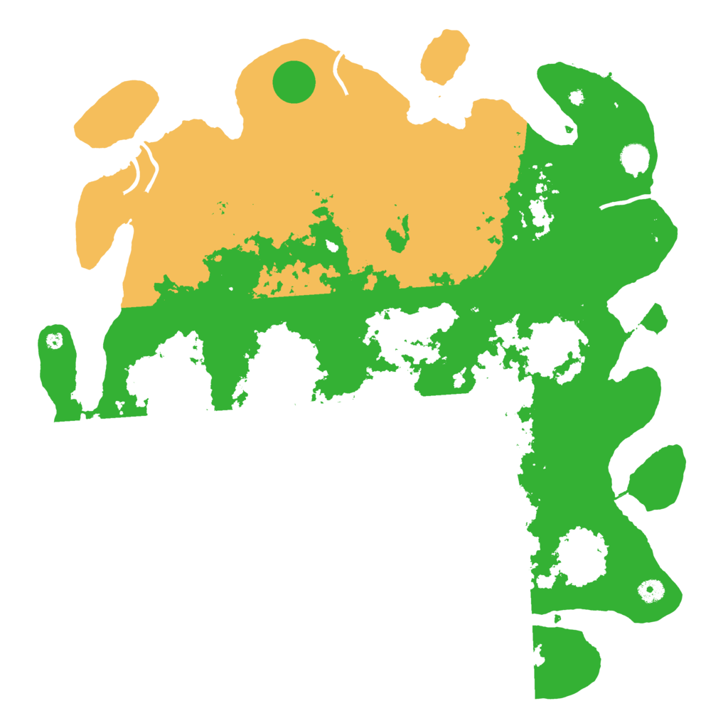 Biome Rust Map: Procedural Map, Size: 4500, Seed: 70309