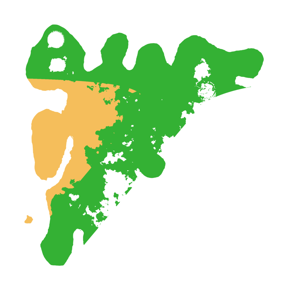 Biome Rust Map: Barren, Size: 3100, Seed: 99999