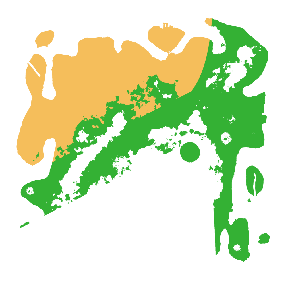 Biome Rust Map: Procedural Map, Size: 4000, Seed: 76574