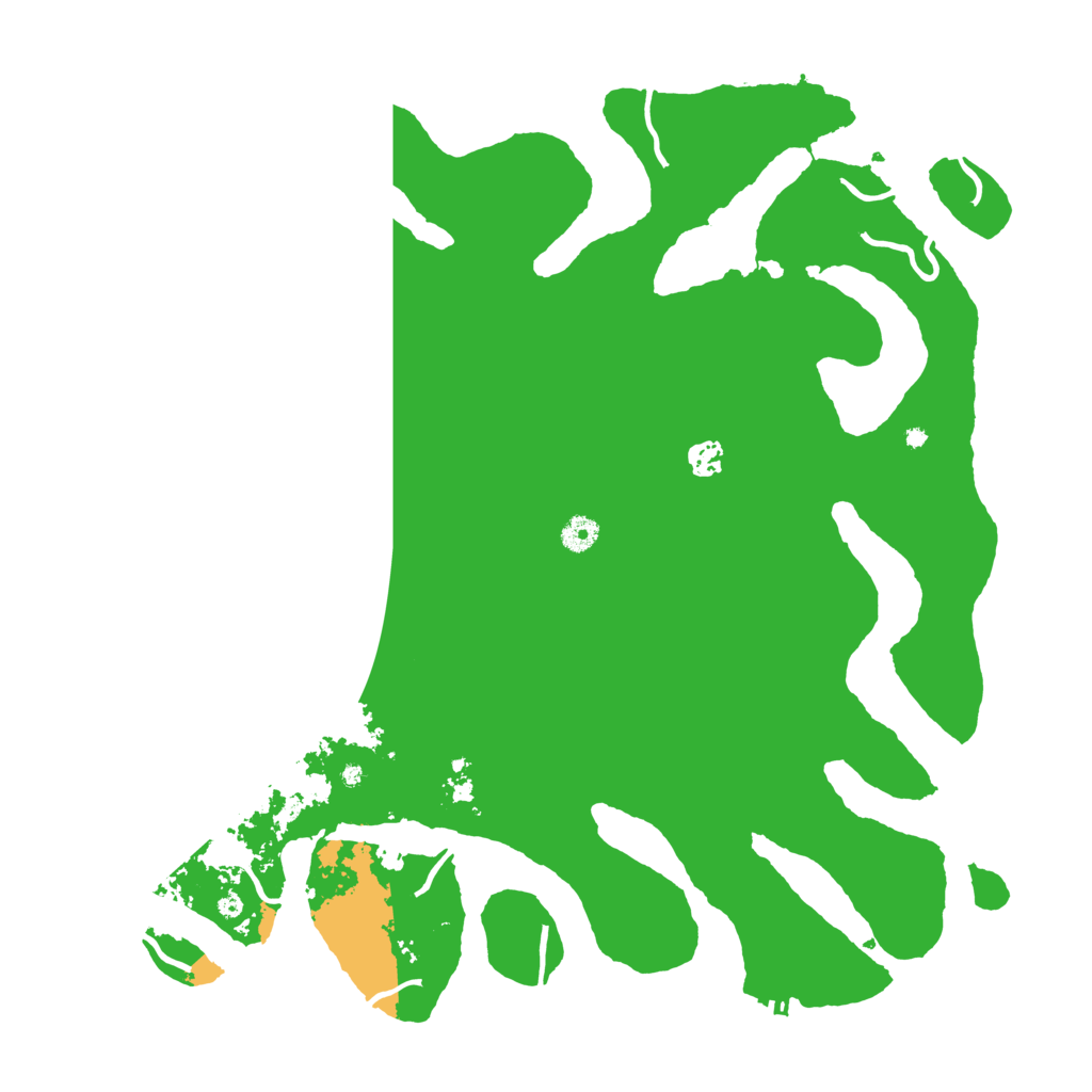 Biome Rust Map: Procedural Map, Size: 4500, Seed: 1161678834