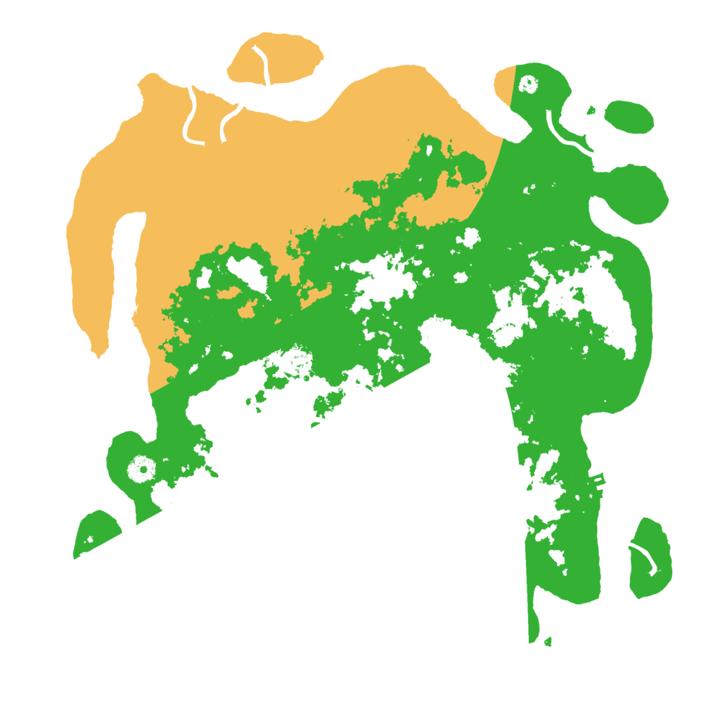 Biome Rust Map: Procedural Map, Size: 4000, Seed: 1056949917