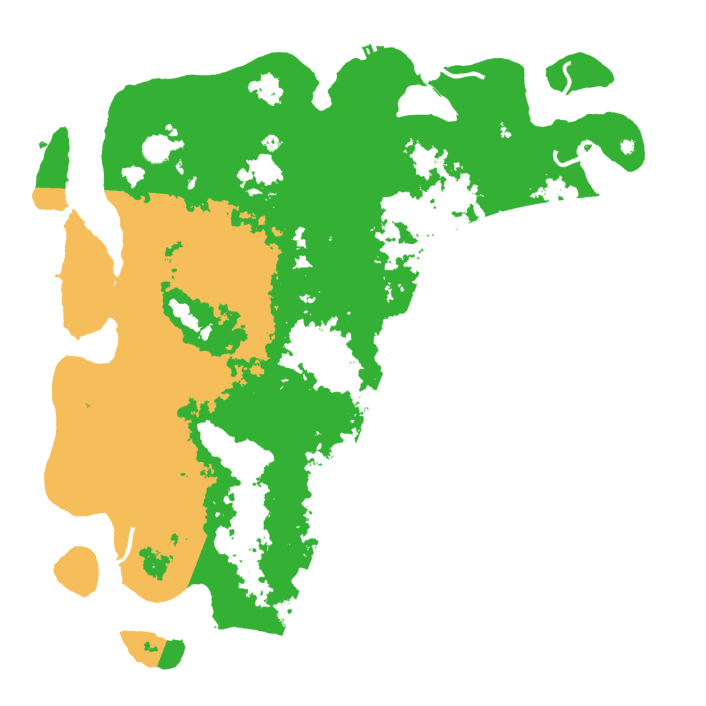 Biome Rust Map: Procedural Map, Size: 4500, Seed: 6346634