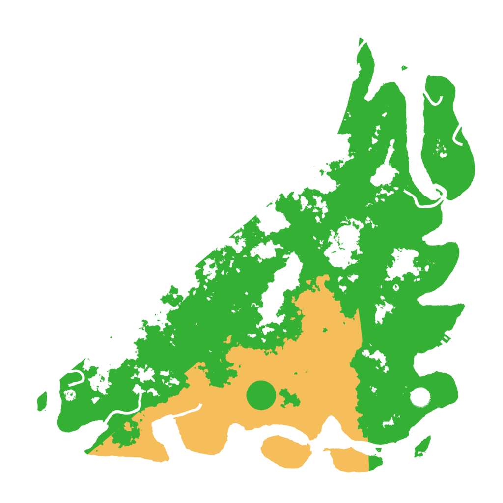Biome Rust Map: Procedural Map, Size: 4500, Seed: 1905071358