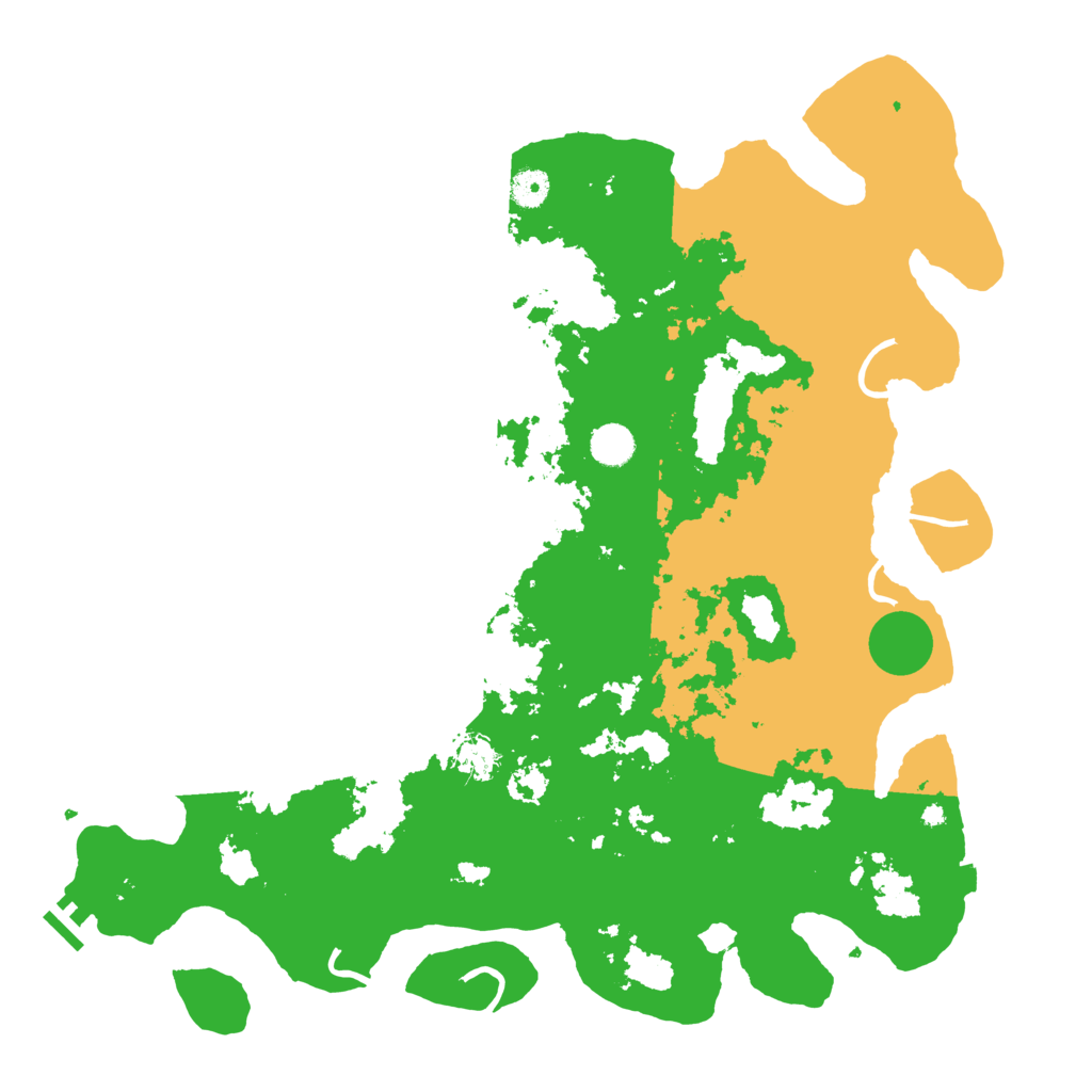 Biome Rust Map: Procedural Map, Size: 4500, Seed: 2146275931