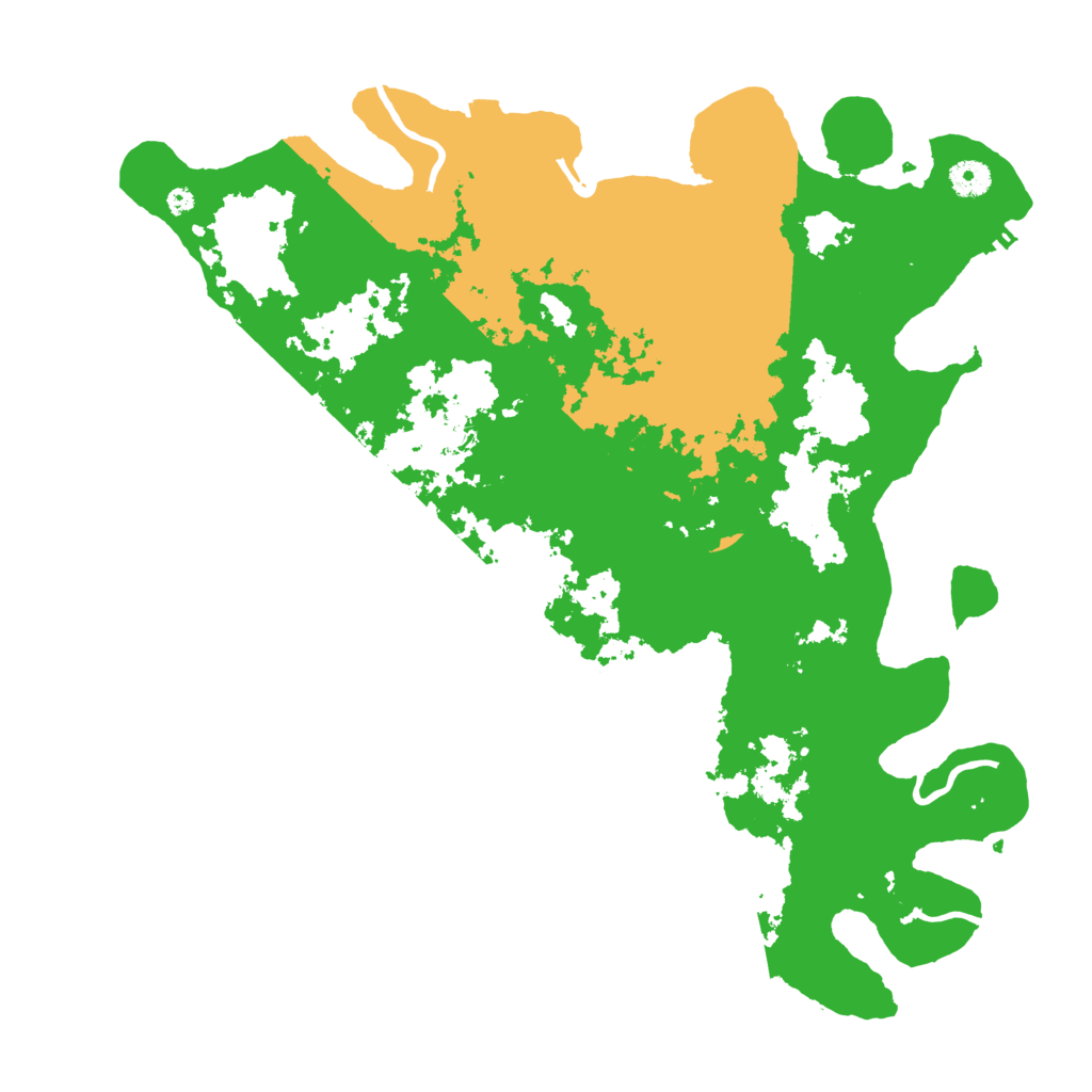 Biome Rust Map: Procedural Map, Size: 4200, Seed: 8888