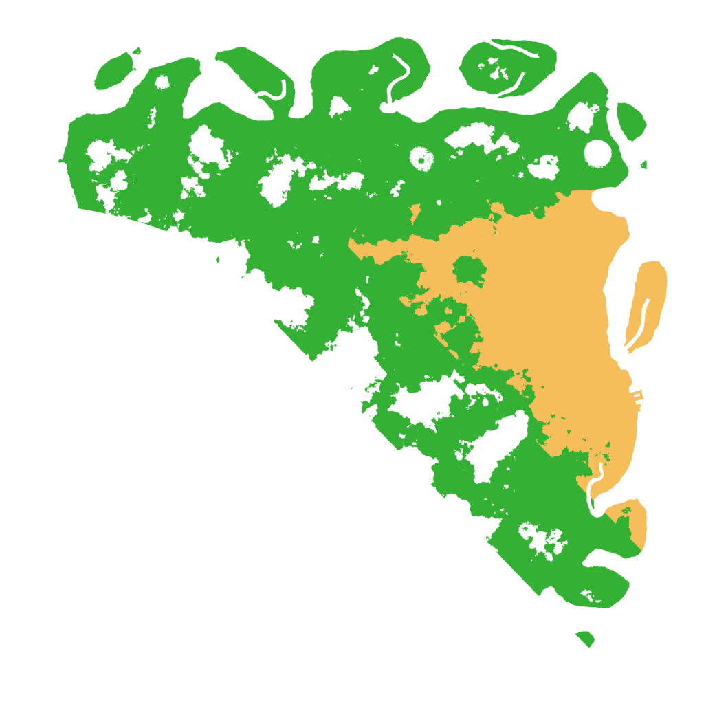 Biome Rust Map: Procedural Map, Size: 4500, Seed: 1438839179