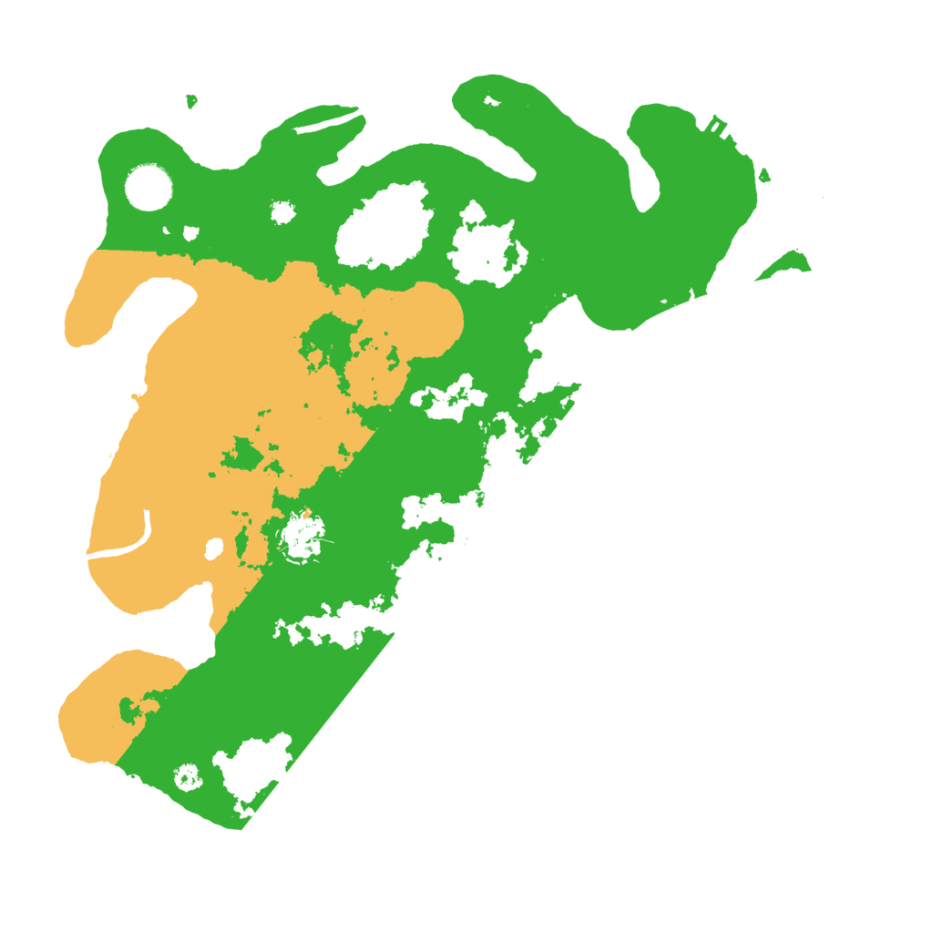 Biome Rust Map: Procedural Map, Size: 3500, Seed: 7072007