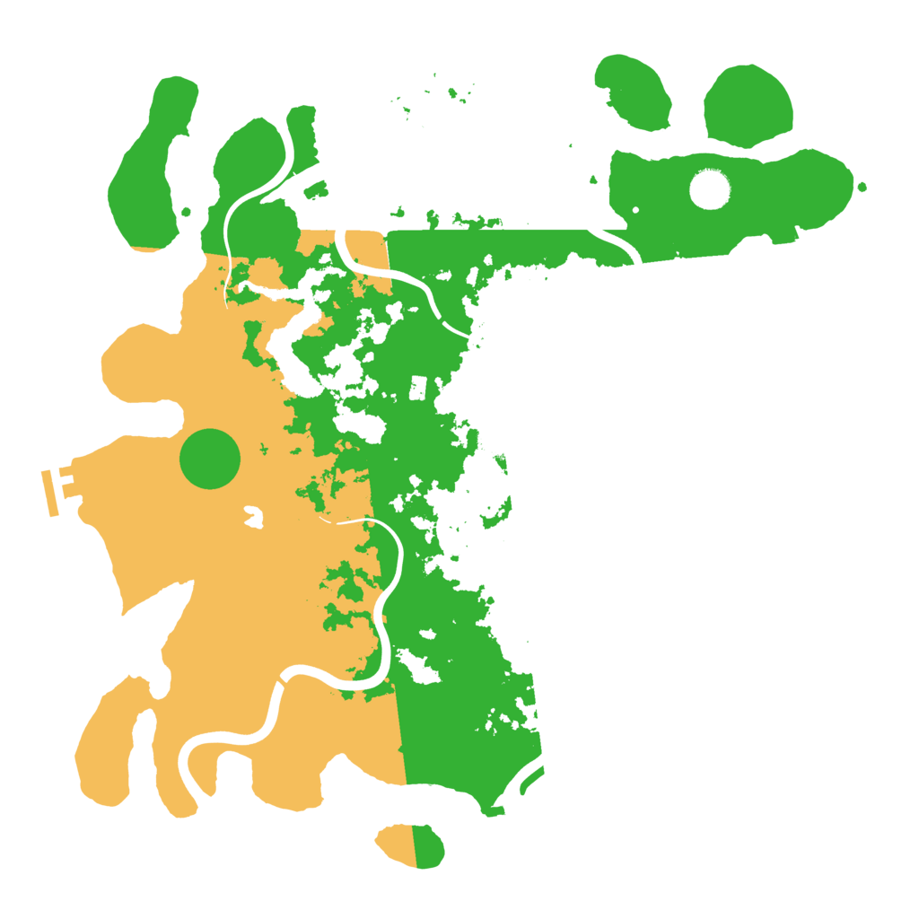Biome Rust Map: Procedural Map, Size: 4000, Seed: 112377340