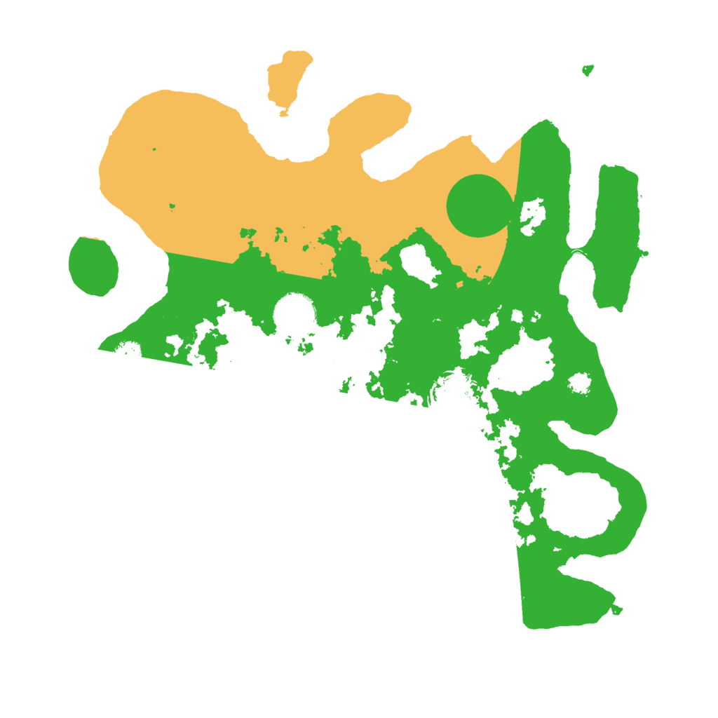 Biome Rust Map: Procedural Map, Size: 3000, Seed: 456234