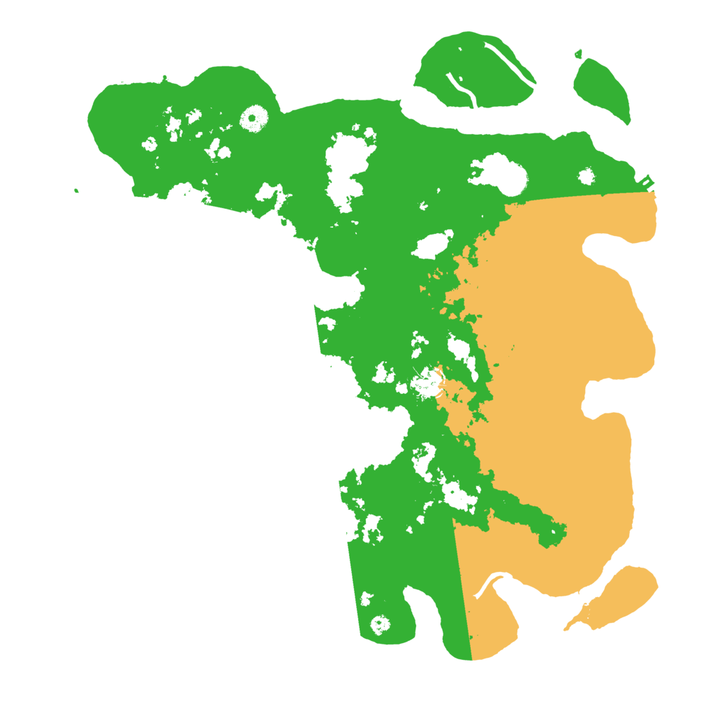 Biome Rust Map: Procedural Map, Size: 4000, Seed: 71754