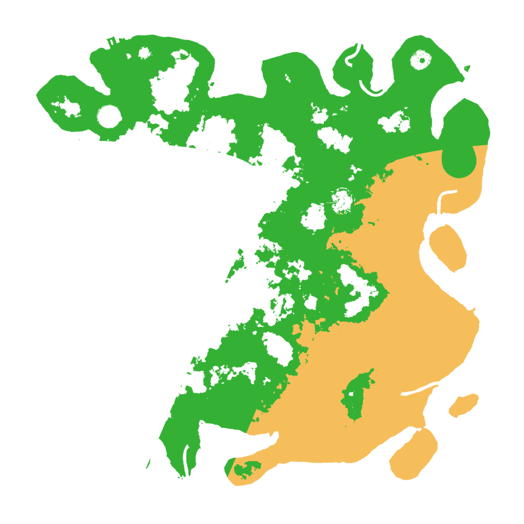 Biome Rust Map: Procedural Map, Size: 4000, Seed: 1784058091