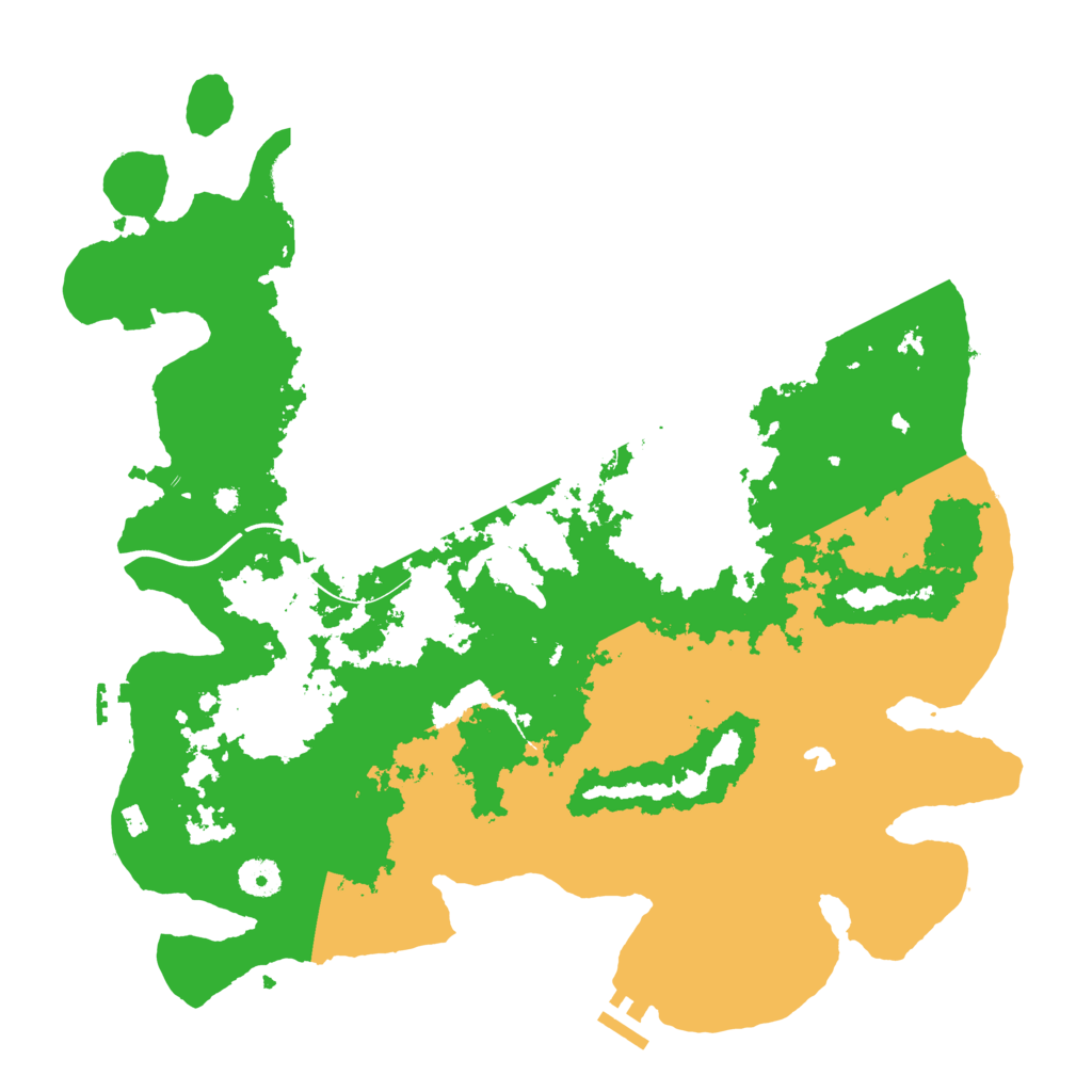 Biome Rust Map: Procedural Map, Size: 4000, Seed: 705