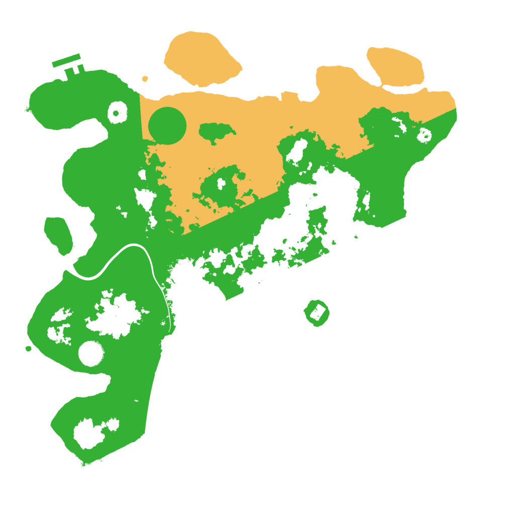 Biome Rust Map: Procedural Map, Size: 3600, Seed: 66300676