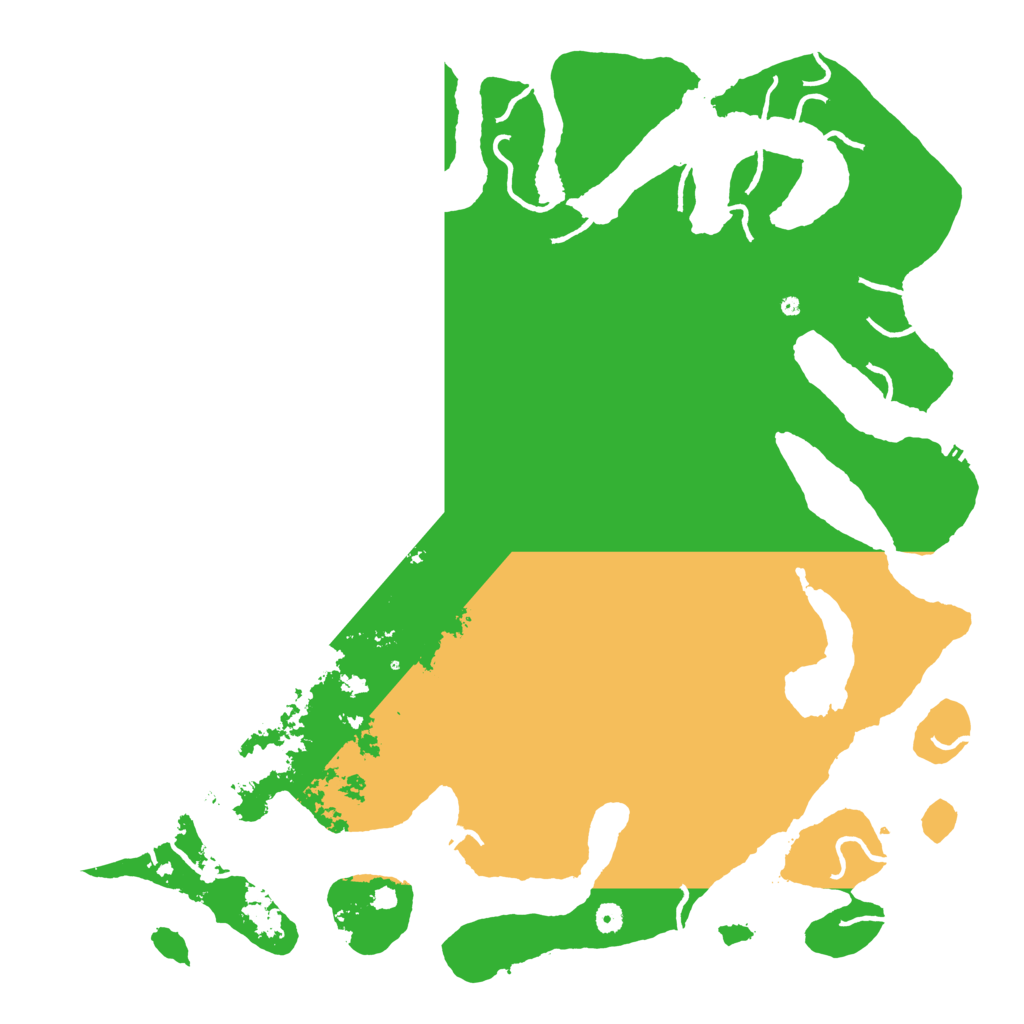 Biome Rust Map: Procedural Map, Size: 5500, Seed: 2347653