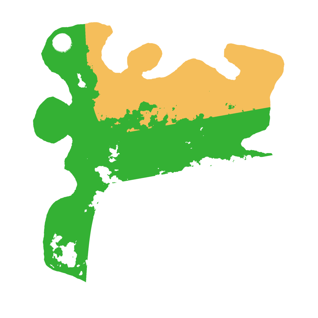 Biome Rust Map: Barren, Size: 3000, Seed: 77