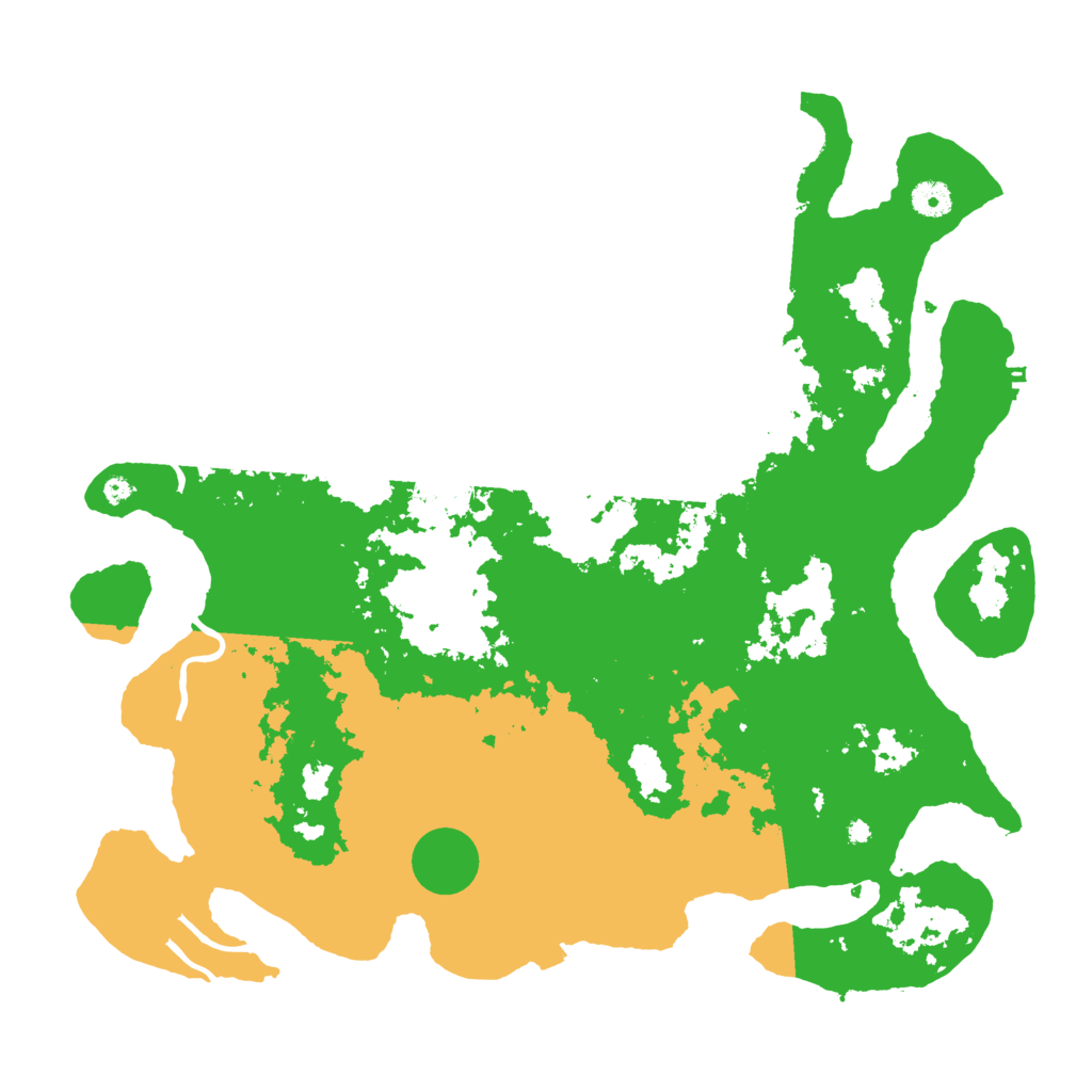 Biome Rust Map: Procedural Map, Size: 4300, Seed: 459131