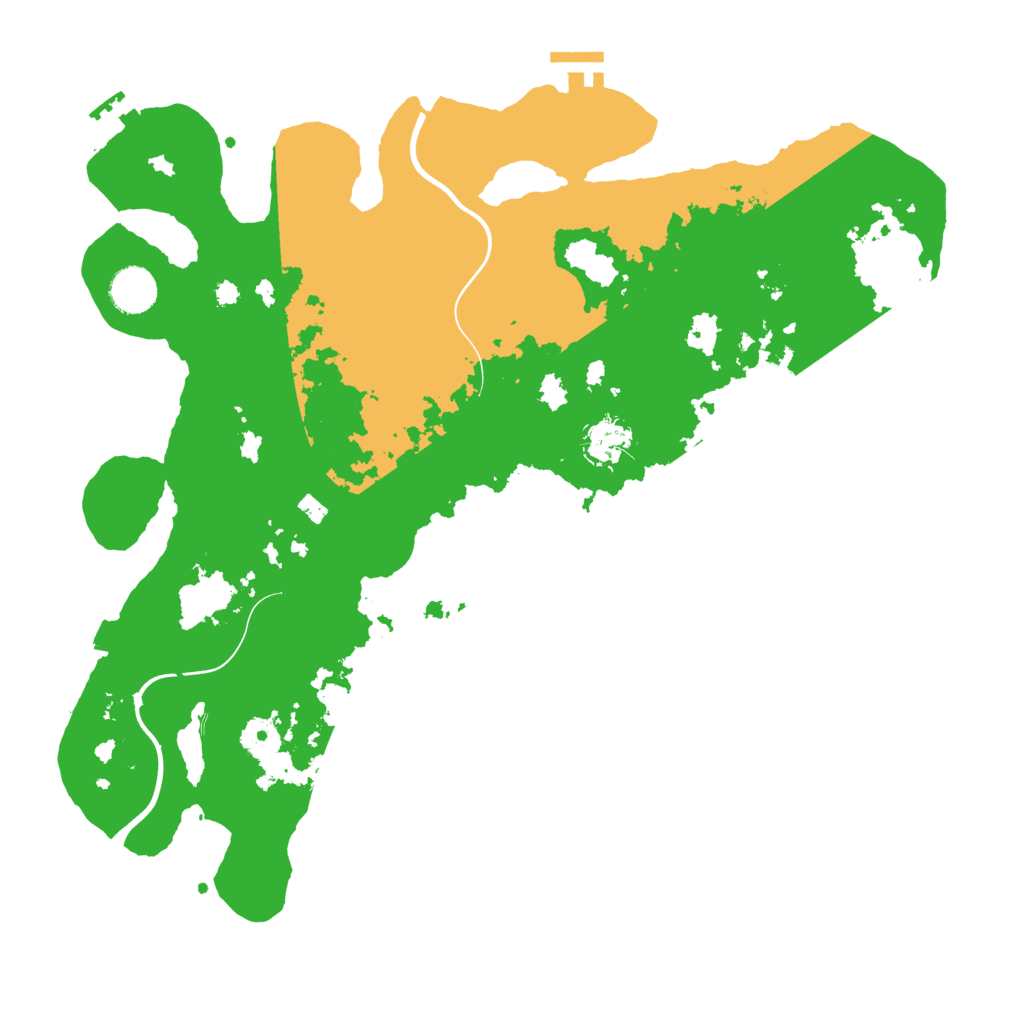 Biome Rust Map: Procedural Map, Size: 3850, Seed: 397624354