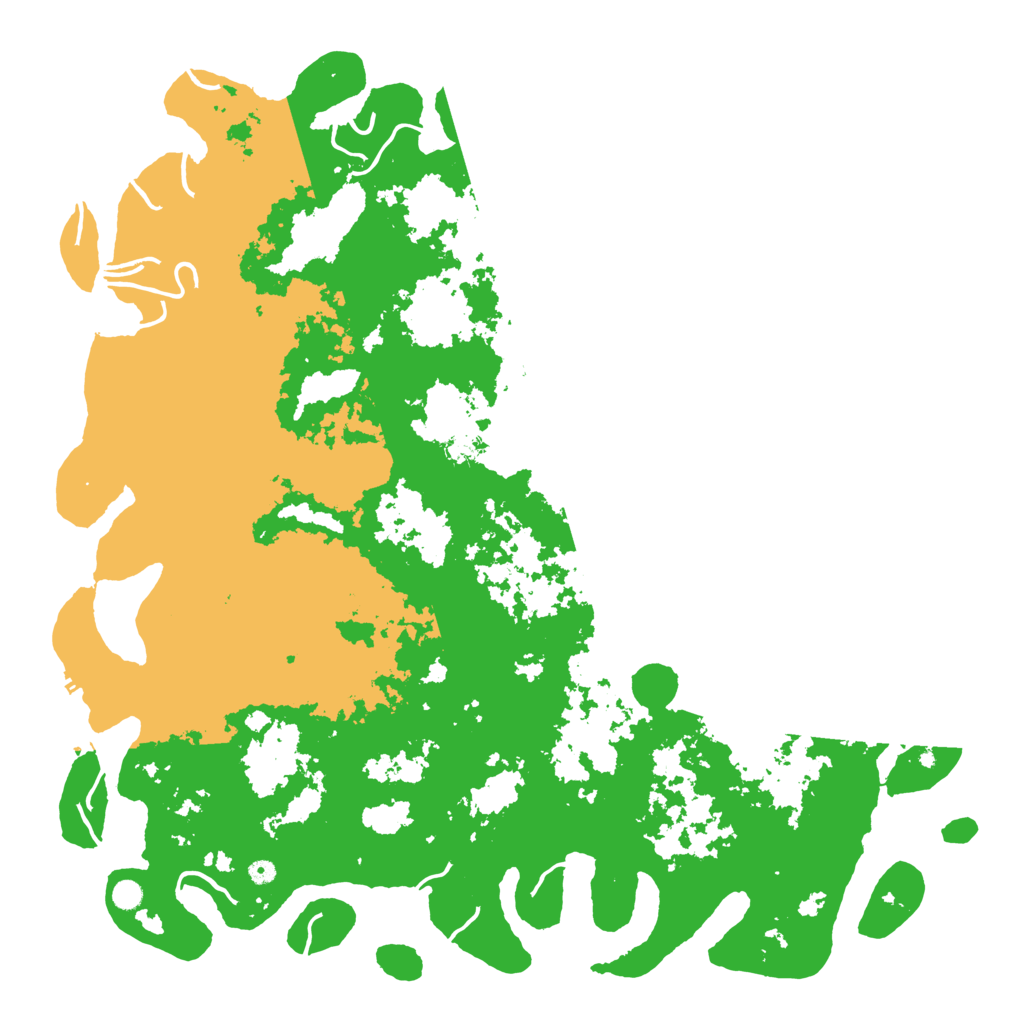 Biome Rust Map: Procedural Map, Size: 6000, Seed: 1330978114