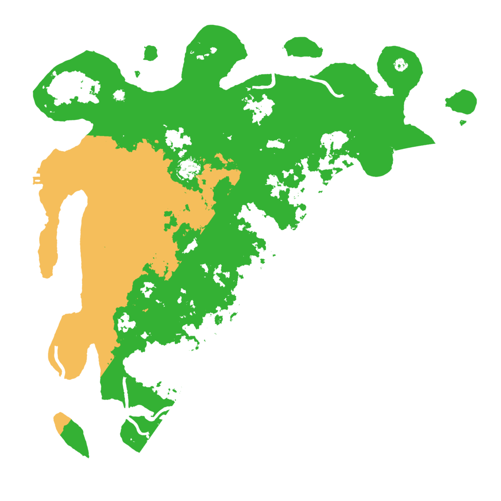 Biome Rust Map: Procedural Map, Size: 4000, Seed: 31256789