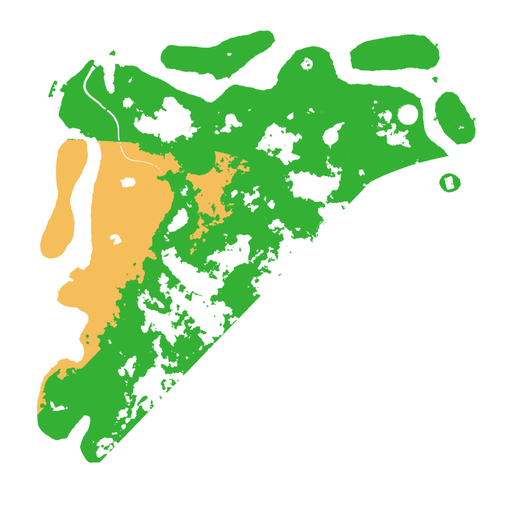 Biome Rust Map: Procedural Map, Size: 4500, Seed: 247420