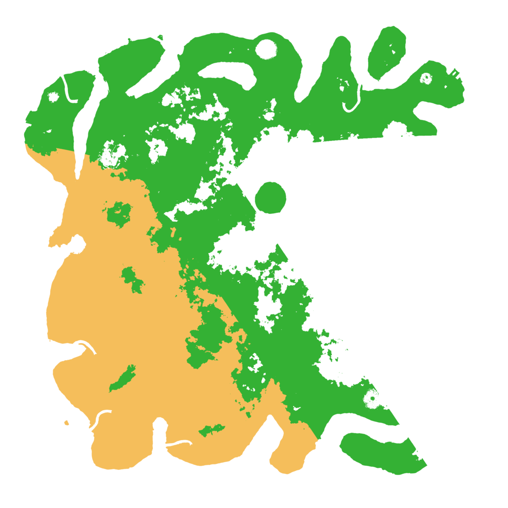 Biome Rust Map: Procedural Map, Size: 4500, Seed: 9432321