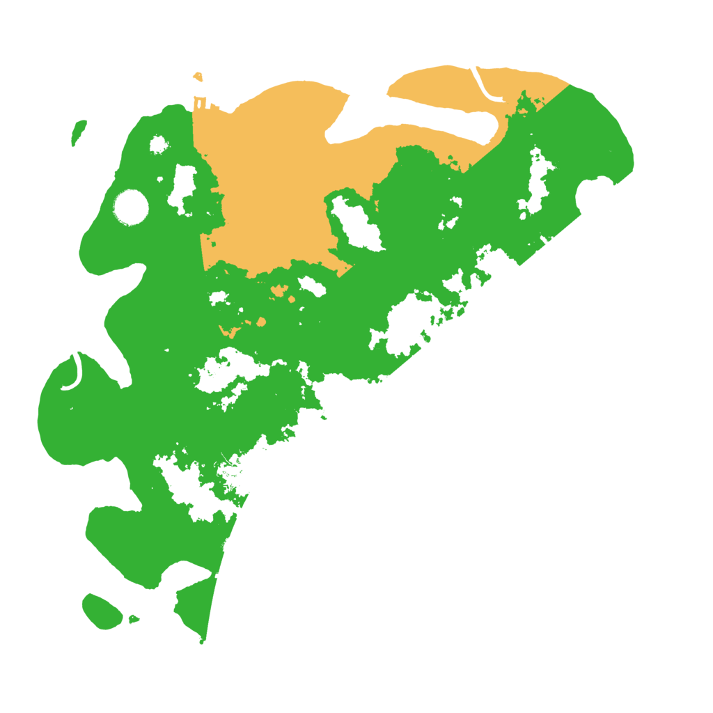 Biome Rust Map: Procedural Map, Size: 3600, Seed: 348862011