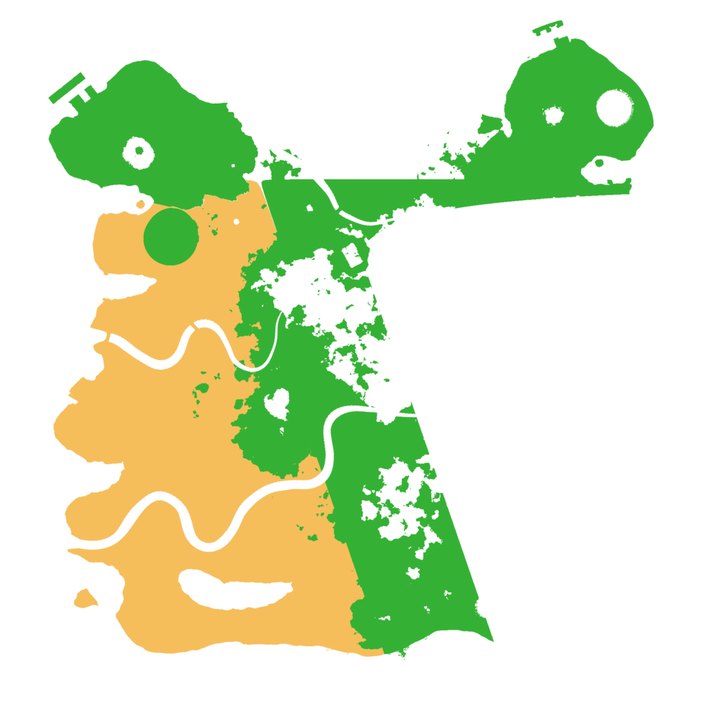 Biome Rust Map: Procedural Map, Size: 3500, Seed: 1489916786