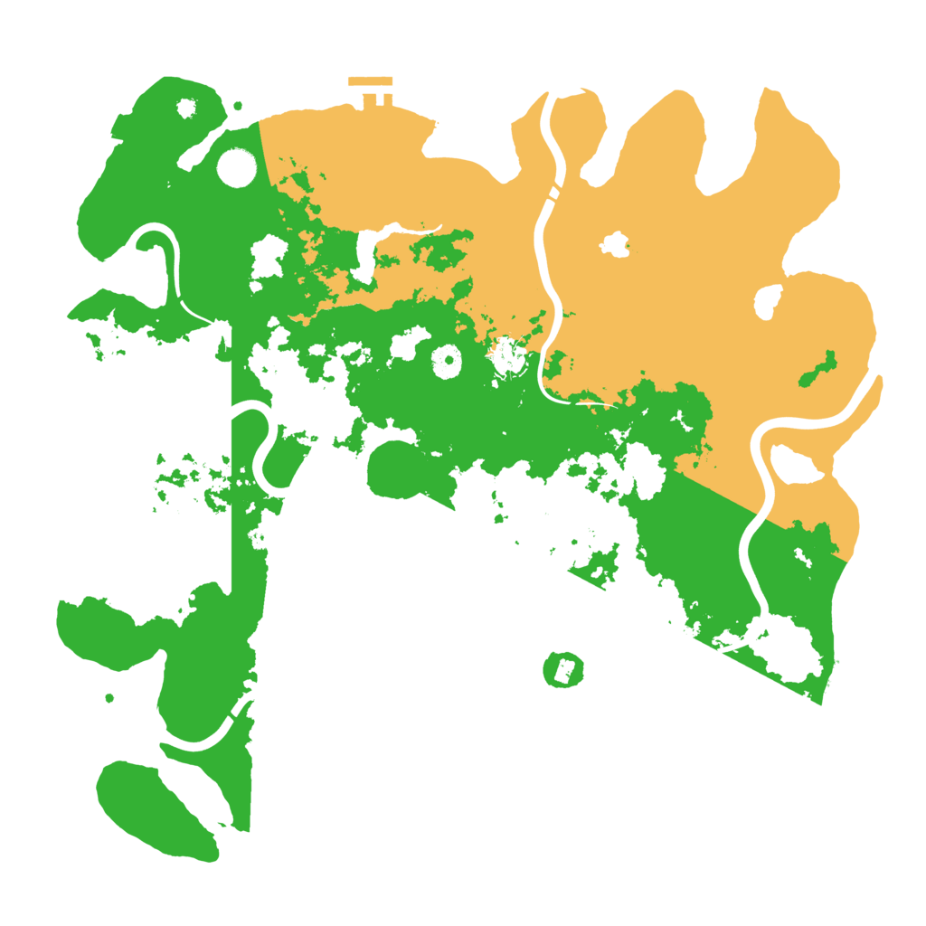 Biome Rust Map: Procedural Map, Size: 4250, Seed: 56464
