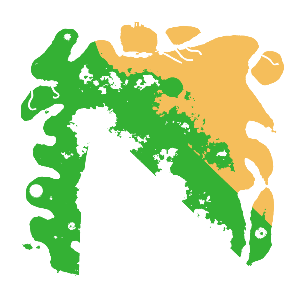 Biome Rust Map: Procedural Map, Size: 4000, Seed: 1409757254