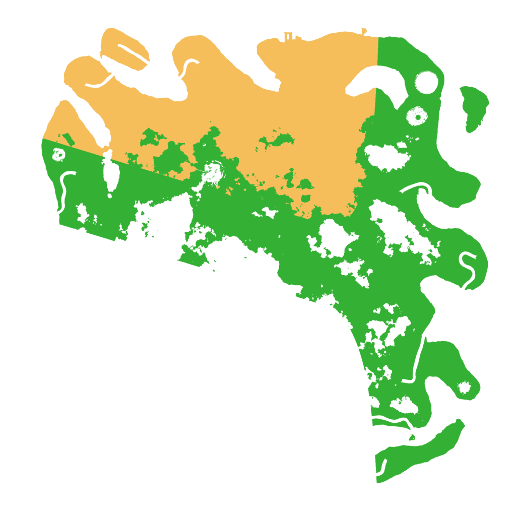 Biome Rust Map: Procedural Map, Size: 4000, Seed: 292062543