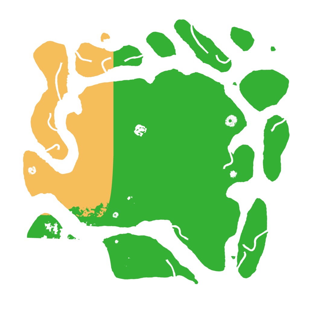 Biome Rust Map: Procedural Map, Size: 4000, Seed: 2456385