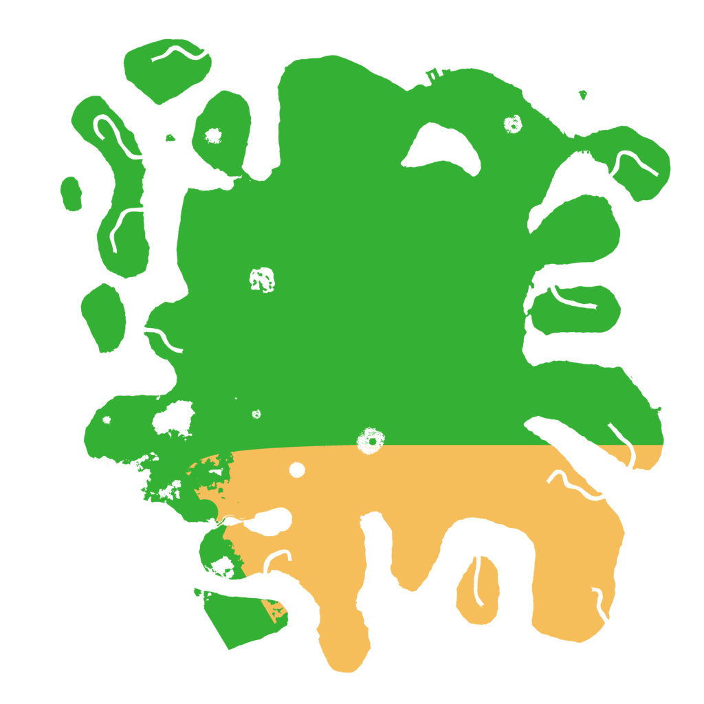 Biome Rust Map: Procedural Map, Size: 4000, Seed: 12661