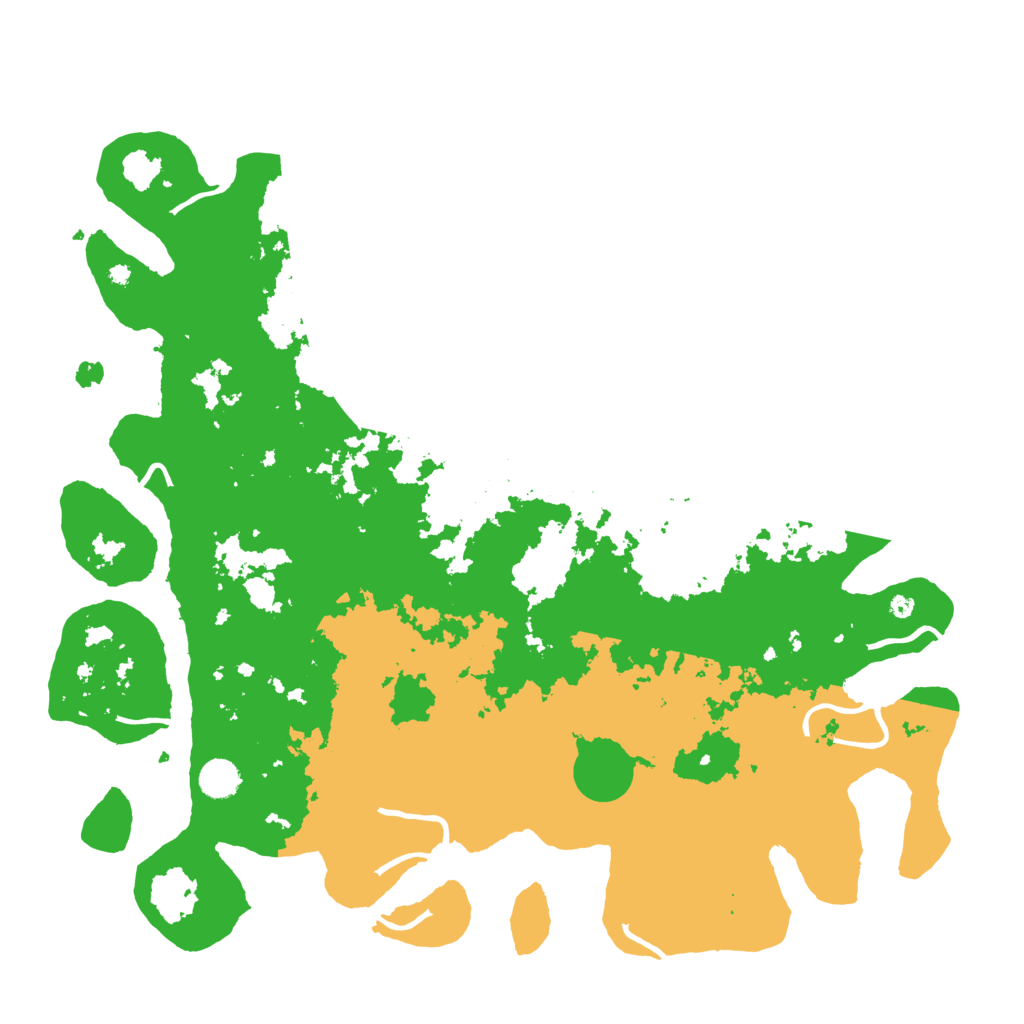 Biome Rust Map: Procedural Map, Size: 4500, Seed: 30920211