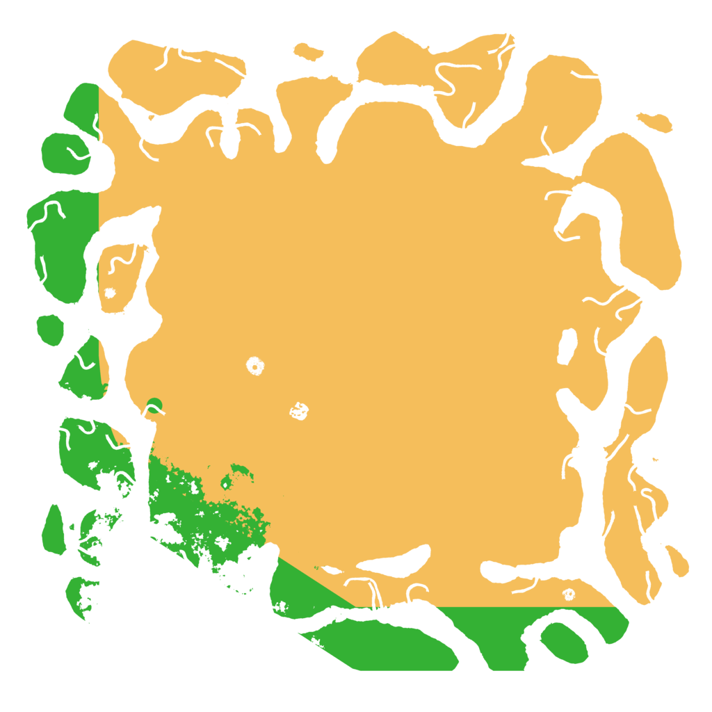 Biome Rust Map: Procedural Map, Size: 6000, Seed: 586227574