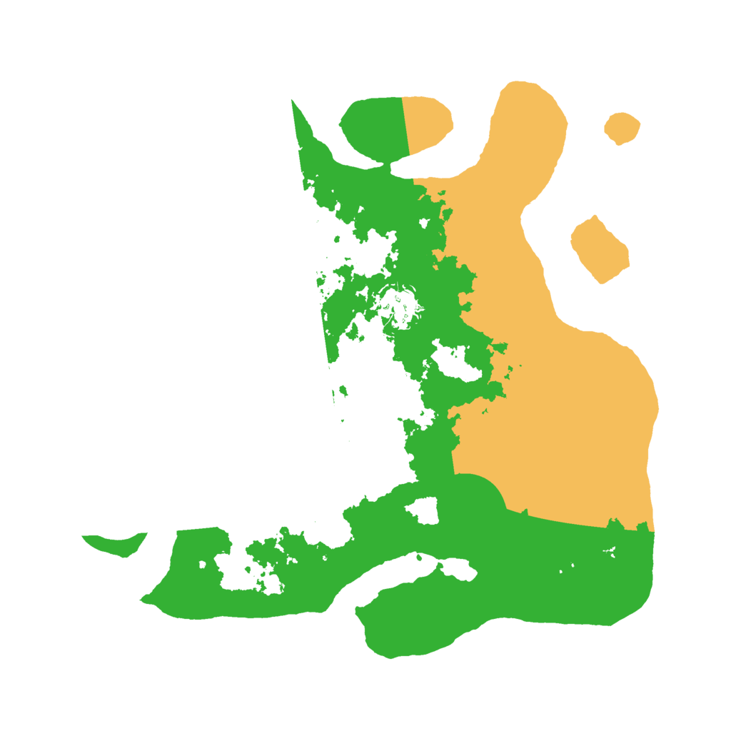 Biome Rust Map: Barren, Size: 3000, Seed: 2444