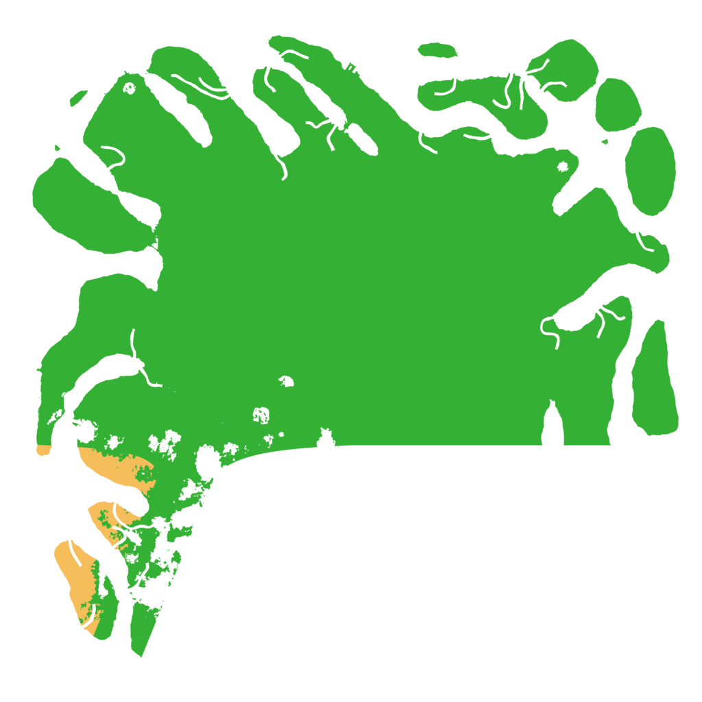 Biome Rust Map: Procedural Map, Size: 6000, Seed: 31844