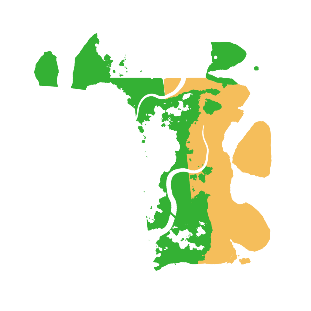 Biome Rust Map: Procedural Map, Size: 2700, Seed: 17777