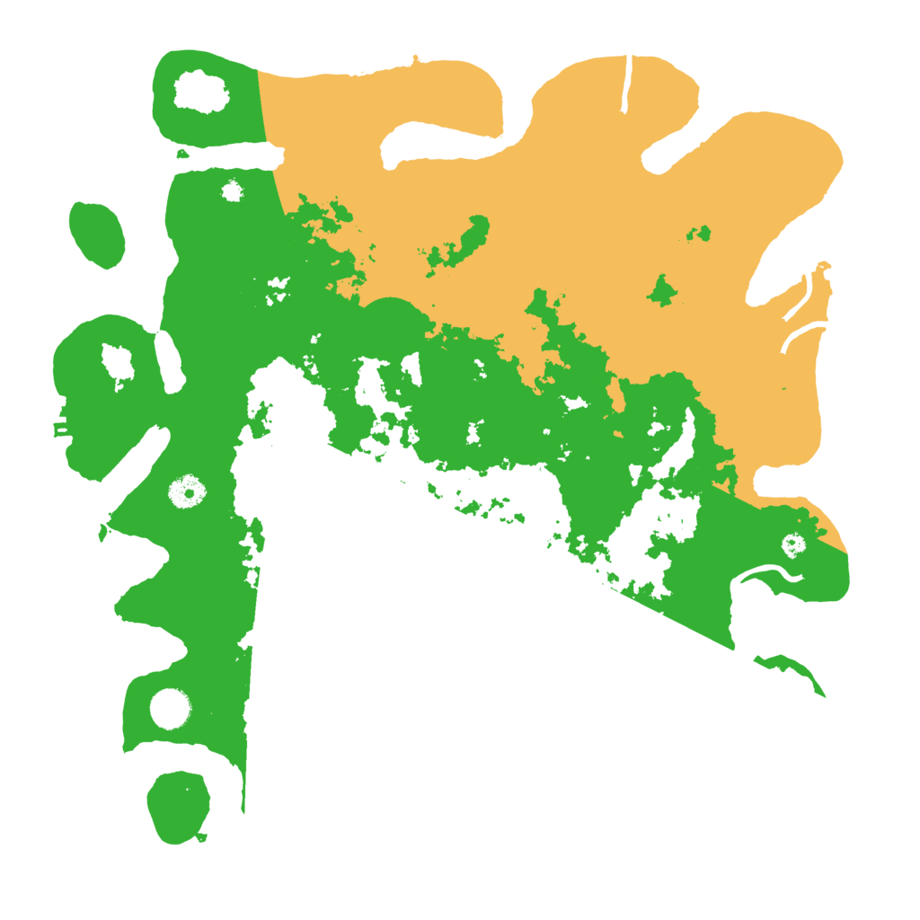 Biome Rust Map: Procedural Map, Size: 4000, Seed: 43336907