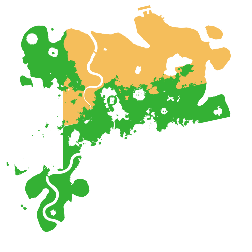 Biome Rust Map: Procedural Map, Size: 4000, Seed: 1350915813
