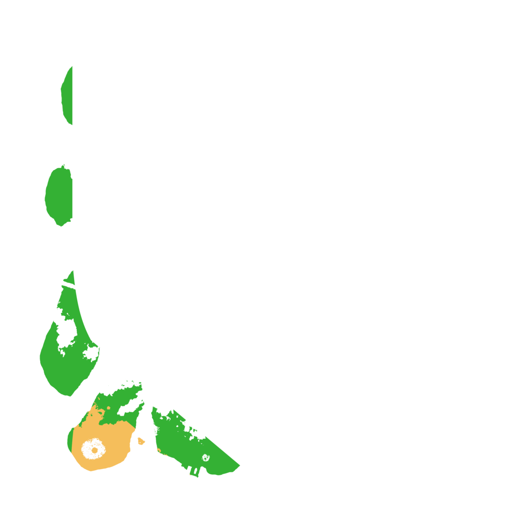 Biome Rust Map: Procedural Map, Size: 3550, Seed: 40291475