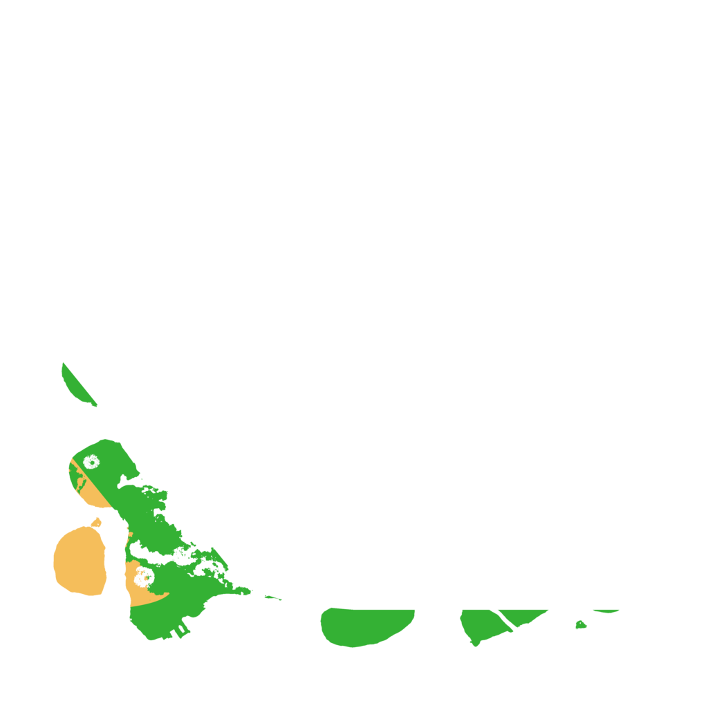 Biome Rust Map: Procedural Map, Size: 3500, Seed: 6683197