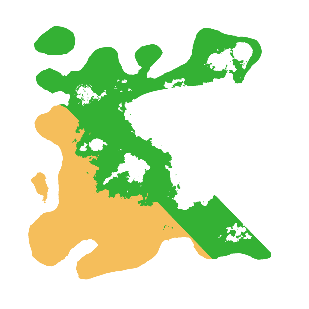 Biome Rust Map: Barren, Size: 3000, Seed: 423256