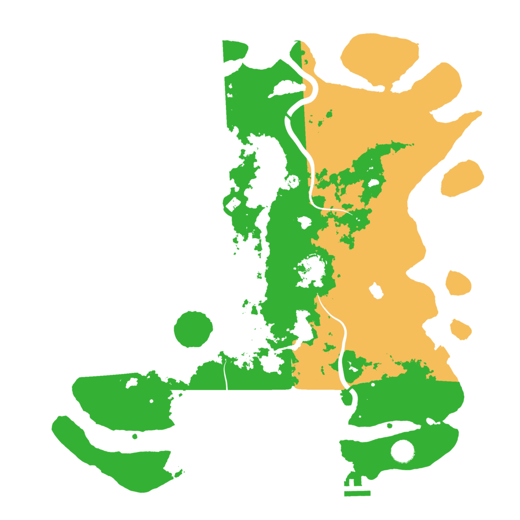 Biome Rust Map: Procedural Map, Size: 4000, Seed: 676133390