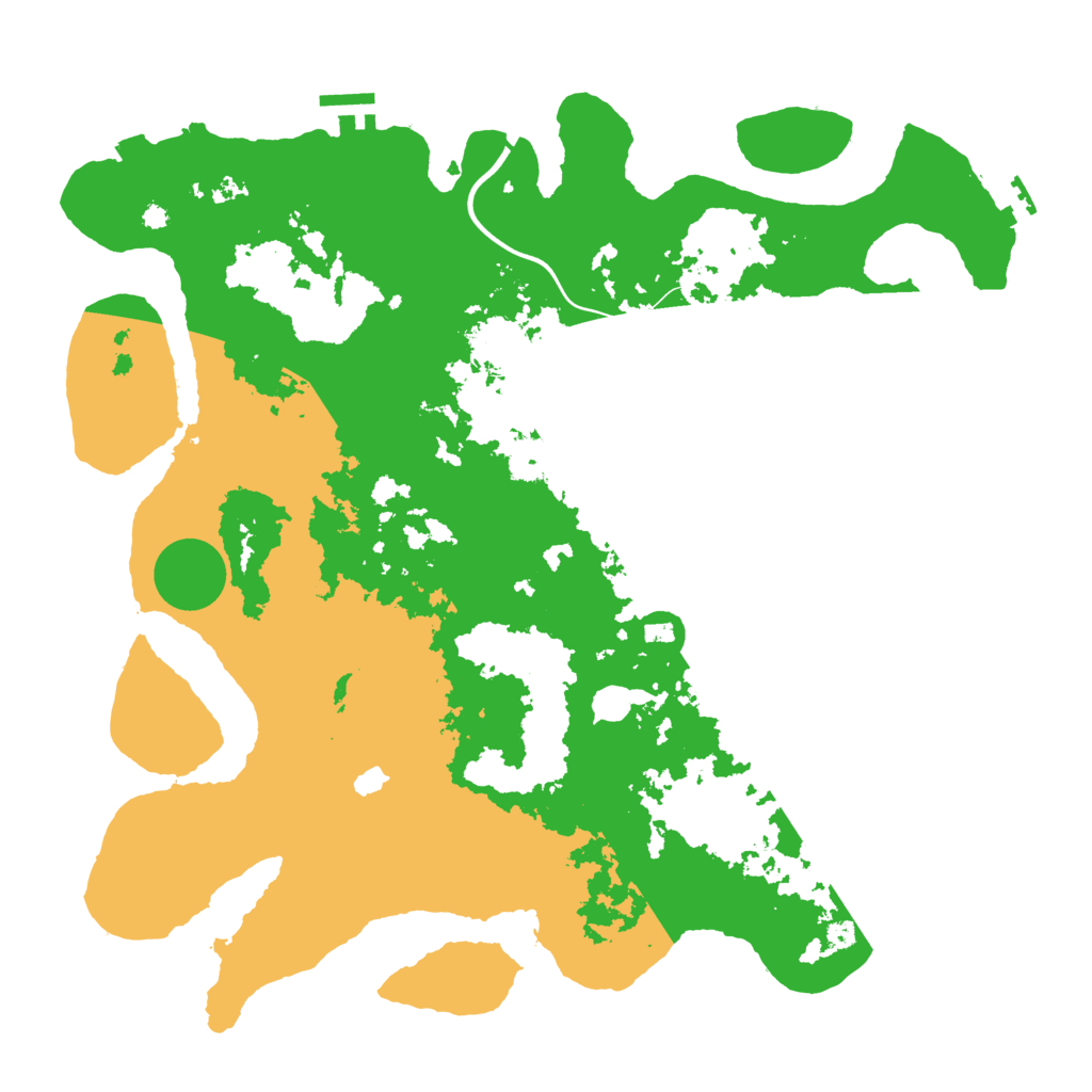 Biome Rust Map: Procedural Map, Size: 4000, Seed: 6386587
