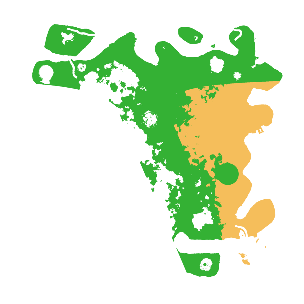 Biome Rust Map: Procedural Map, Size: 3700, Seed: 1625310478