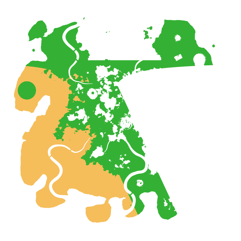 Biome Rust Map: Procedural Map, Size: 3500, Seed: 1431419116