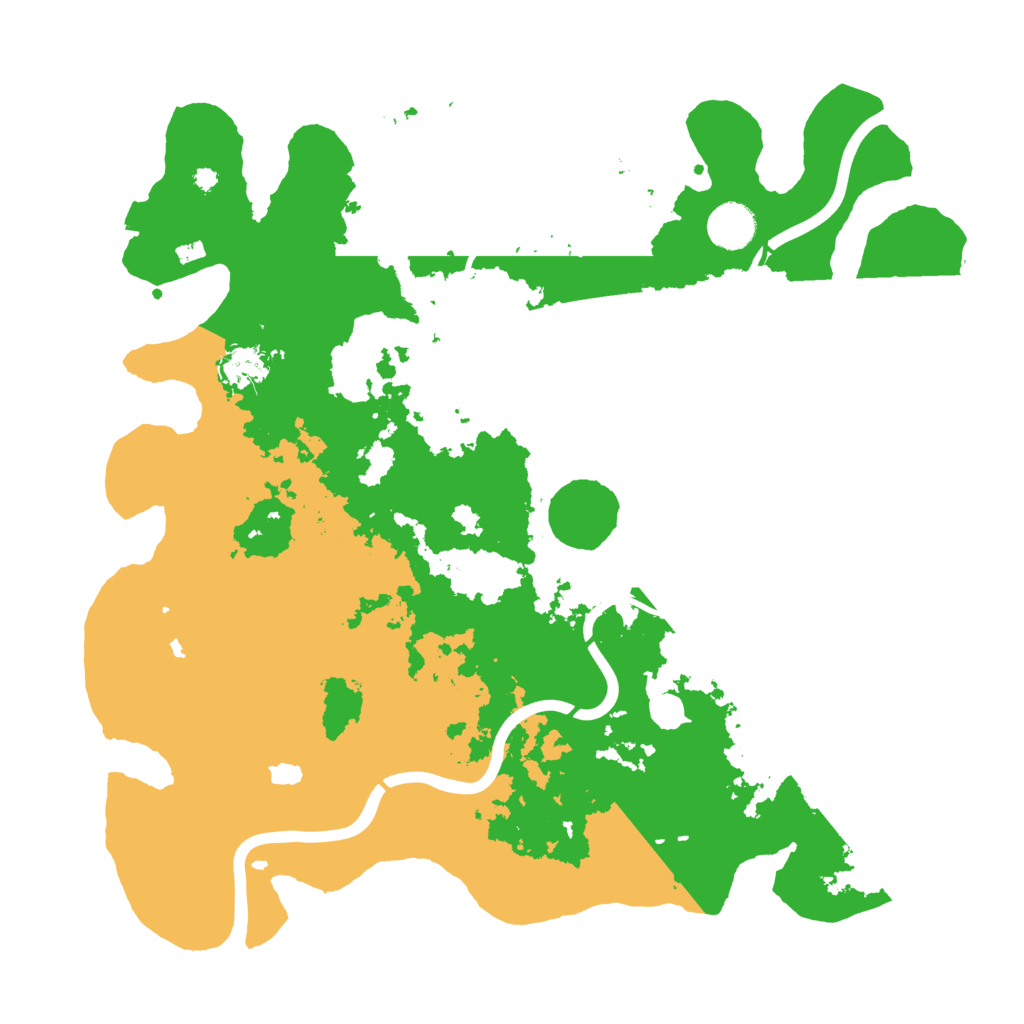 Biome Rust Map: Procedural Map, Size: 4000, Seed: 6504