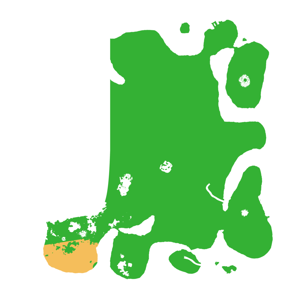 Biome Rust Map: Procedural Map, Size: 3850, Seed: 546096107