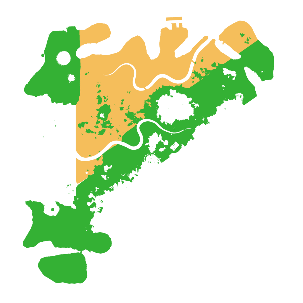 Biome Rust Map: Procedural Map, Size: 3800, Seed: 793927330